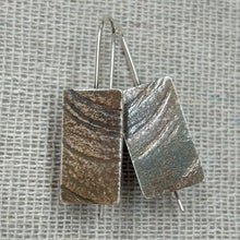 Load image into Gallery viewer, Clewdoodle | Earrings | Silver Tidepool Texture Earrings