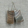 Clewdoodle | Earrings | Silver Tidepool Texture Earrings