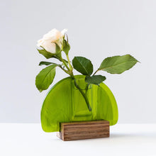 Load image into Gallery viewer, A Fiery Heart | Bud vase - Small | Green