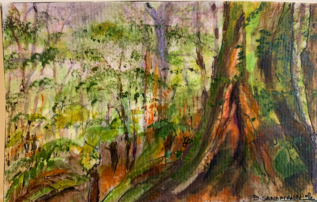 Shirley Sandmann | Dear Forests | Mixed Media | Peace in the Forest