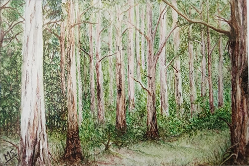 Madhumita Satpathi | Dear Forests | Painting | Verdant