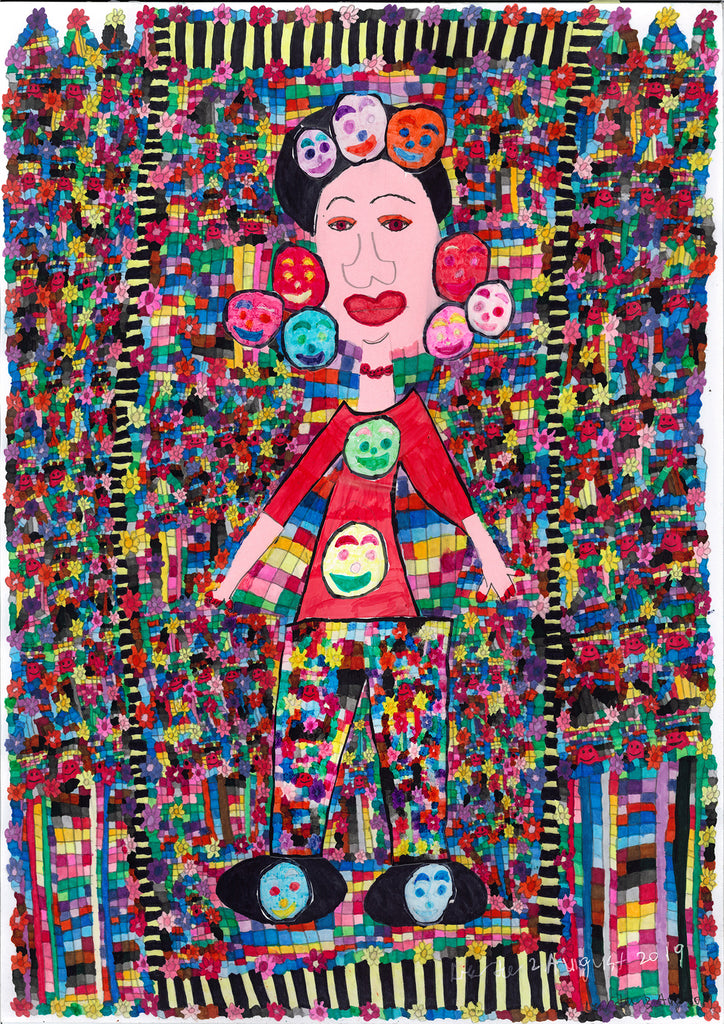 Lien To | Artwork | My Uncle with Happy Faces
