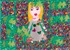 Lien To | Artwork | Beautiful Julia with Flowers and Butterflies