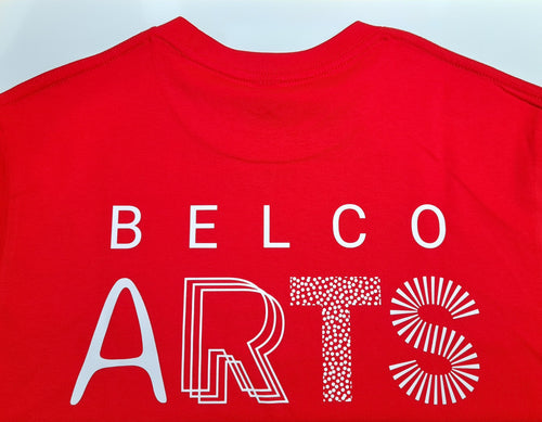 Belconnen Arts | BelcoArts Logo T-Shirt Red |
