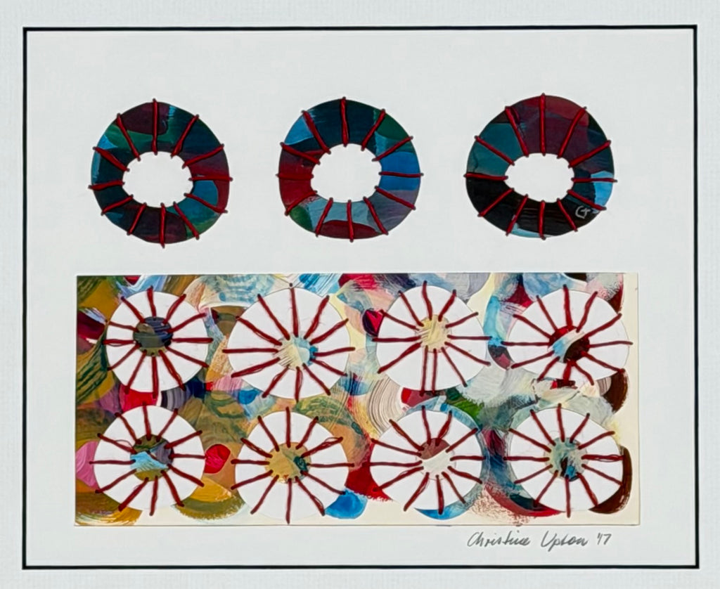 Christine  Upton | Mixed Media | Memories are like Blossoms #2