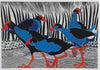 Christine  Upton | Printmaking | Whats the Hurry 13/19