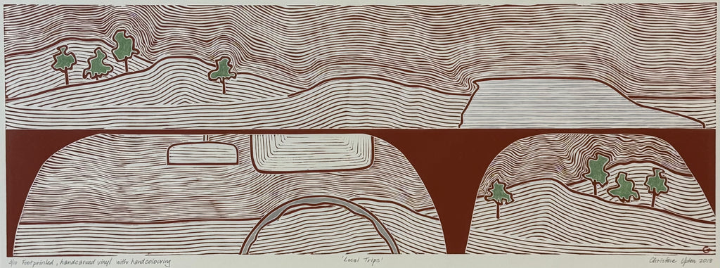 Christine  Upton | Printmaking | Local Trips 3/10