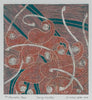 Christine  Upton | Printmaking | Dancing Grevillea 4/10