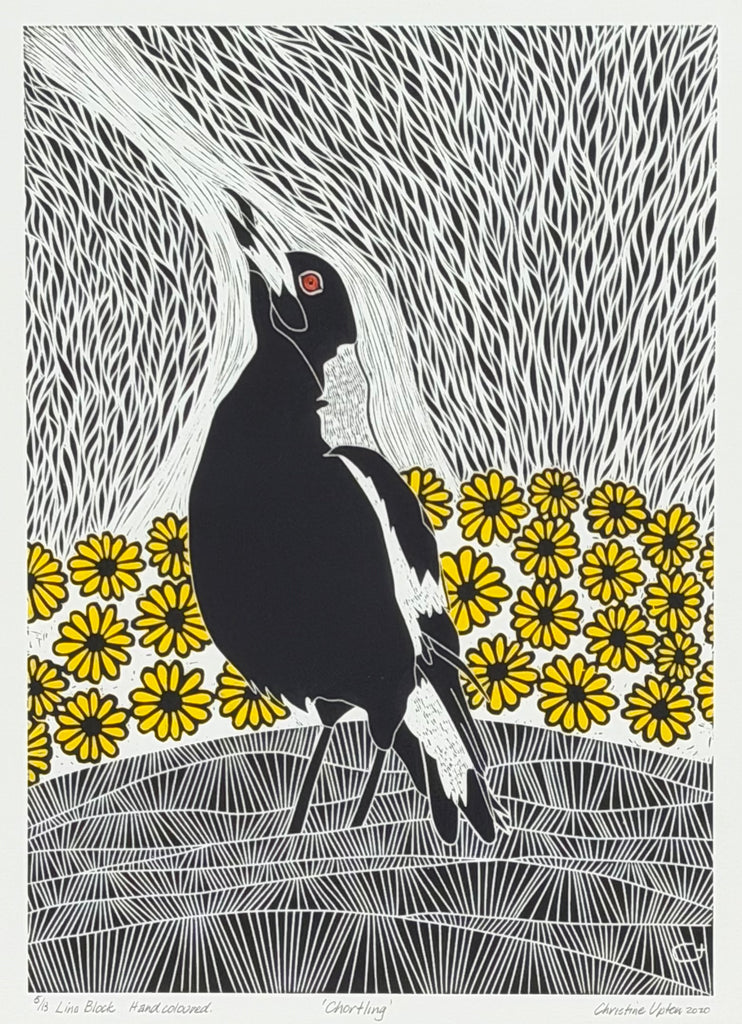 Christine  Upton | Printmaking | Chortling 5/13