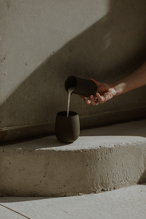 Madeline Cardone | Pivot/al | Ceramics | Petite Carafe in Noir