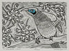 Christine  Upton | Printmaking | Anxious 3/12