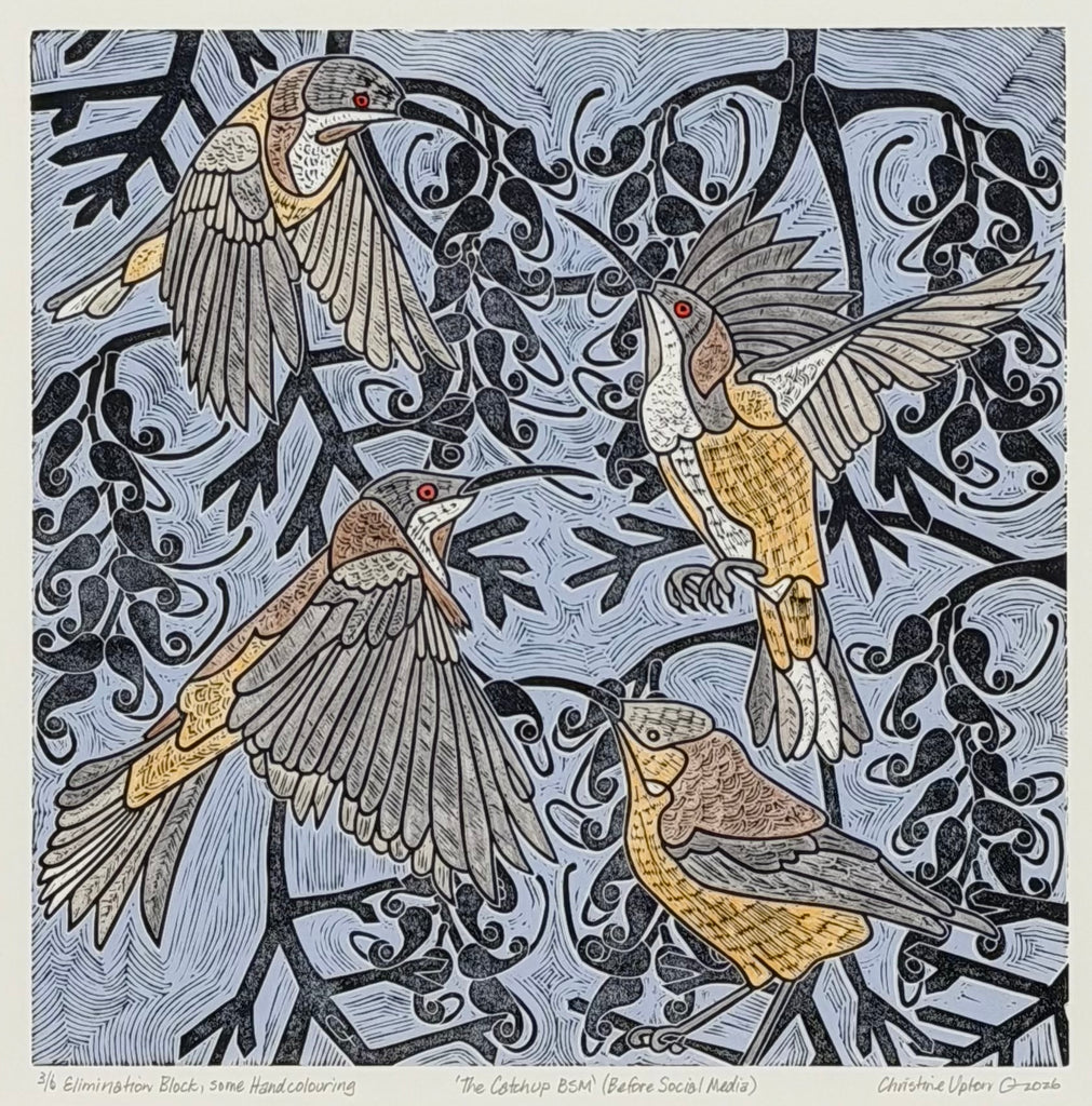 Christine  Upton | Printmaking | The Catchup BSM  3/6