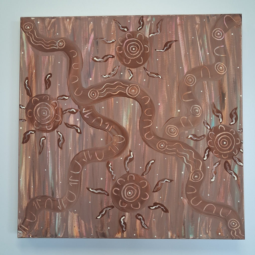 Richie Allan | Painting | Campsite Dreaming