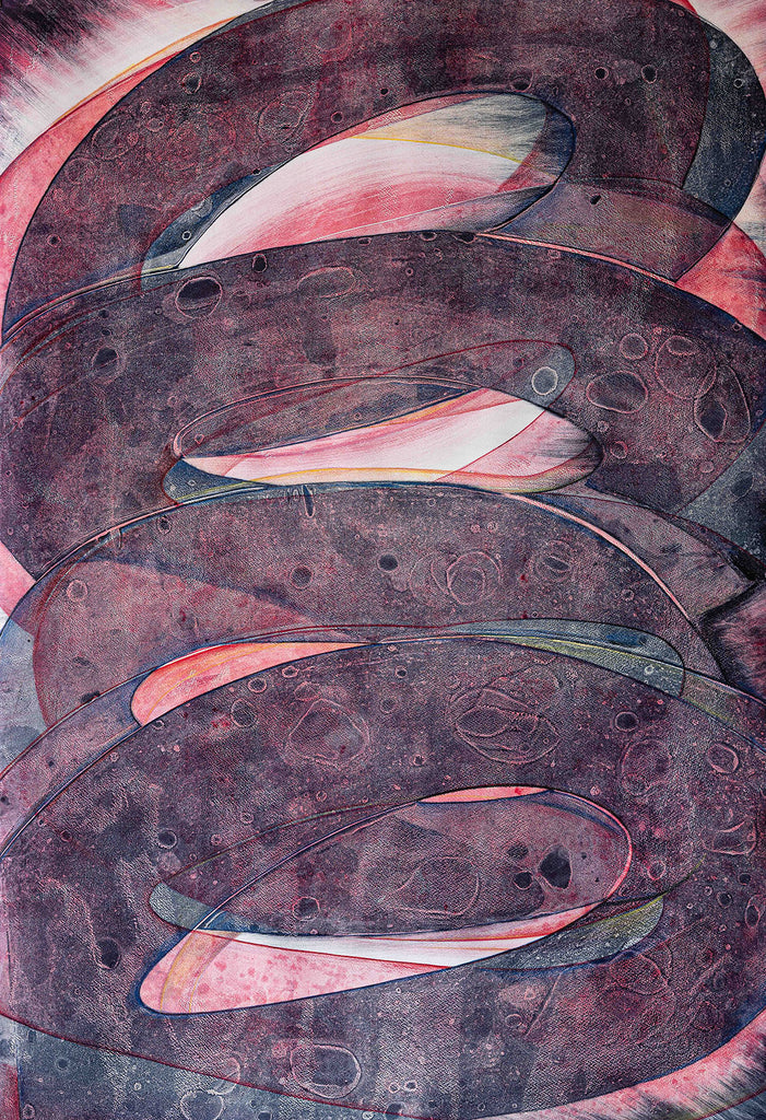 Andrew Totman | Mixed Media | Back Light (Pink & Yellow)