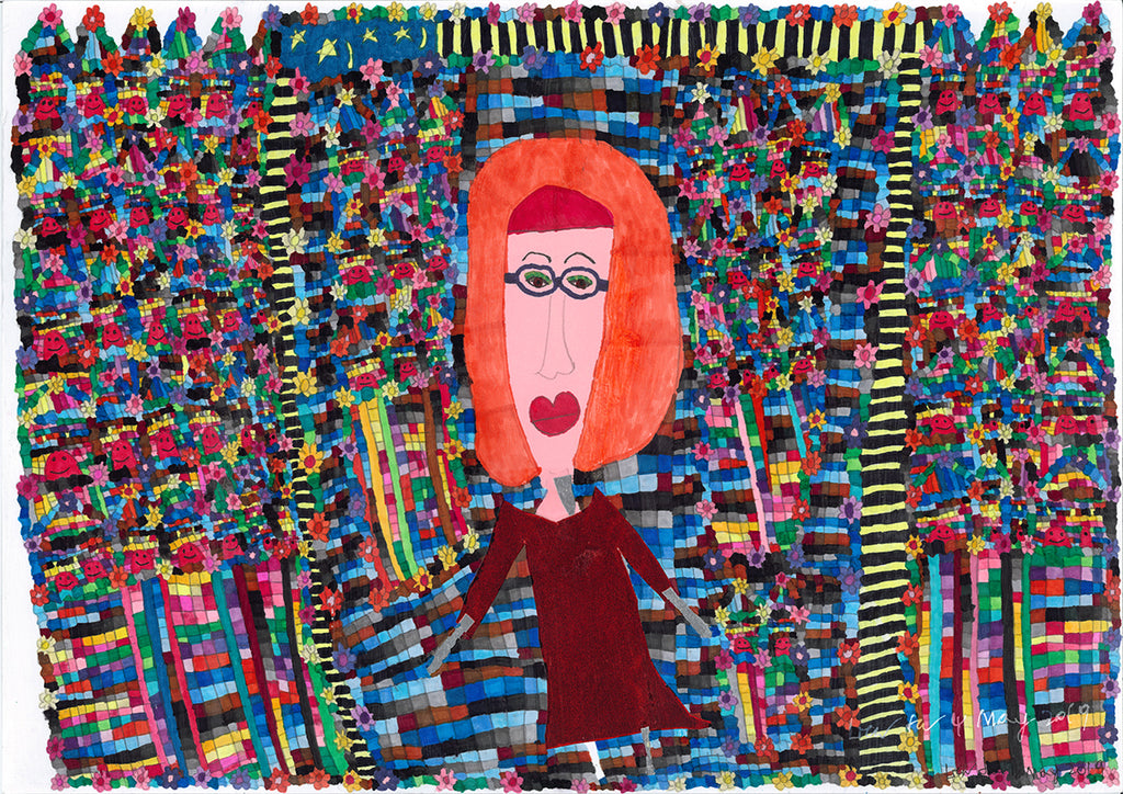 Lien To | Artwork | Self Portrait with Red Hair