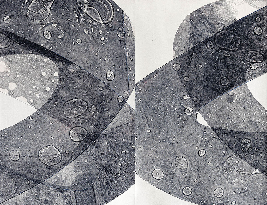 Andrew Totman | Mixed Media | Follow the Path  (2 sheets)