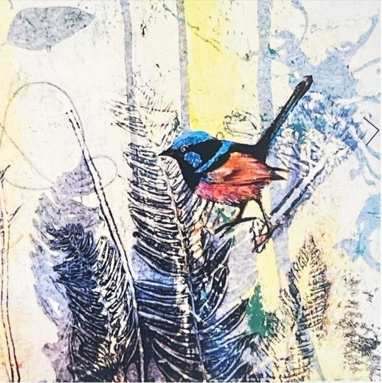 Jo Hollier | Art Cards | Bird Life 4 card 3