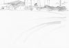 Rowena Evans | Drawing | Looking west southwest with lots of lake