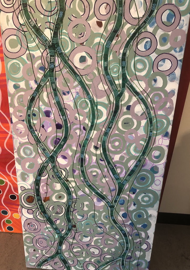 Maurice Shipp | Painting | Green abstract