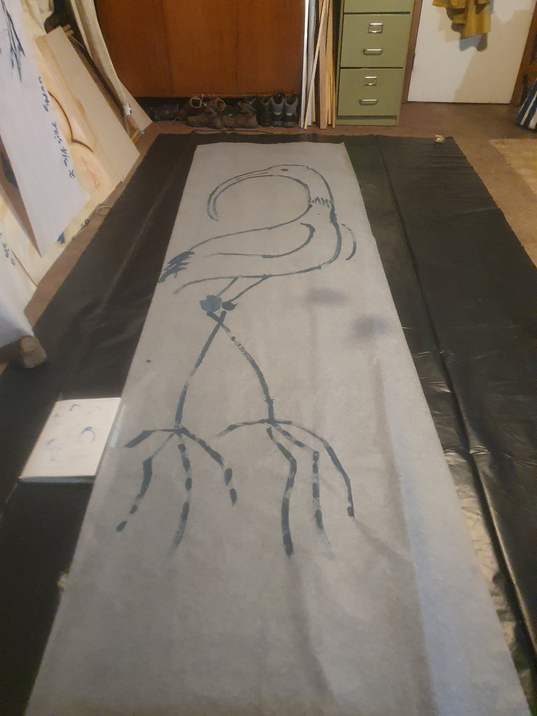 Rowena Evans | Printmaking | Ibis Banner