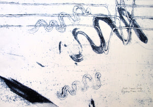 Rowena Evans | Printmaking | North Sounds - bridge