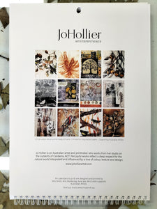 Jo Hollier | A4 Art Calendar |