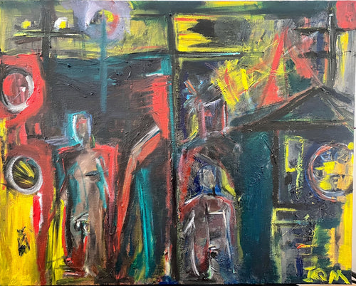 Antonio Machuca | Painting | Ross St, Oil on canvas