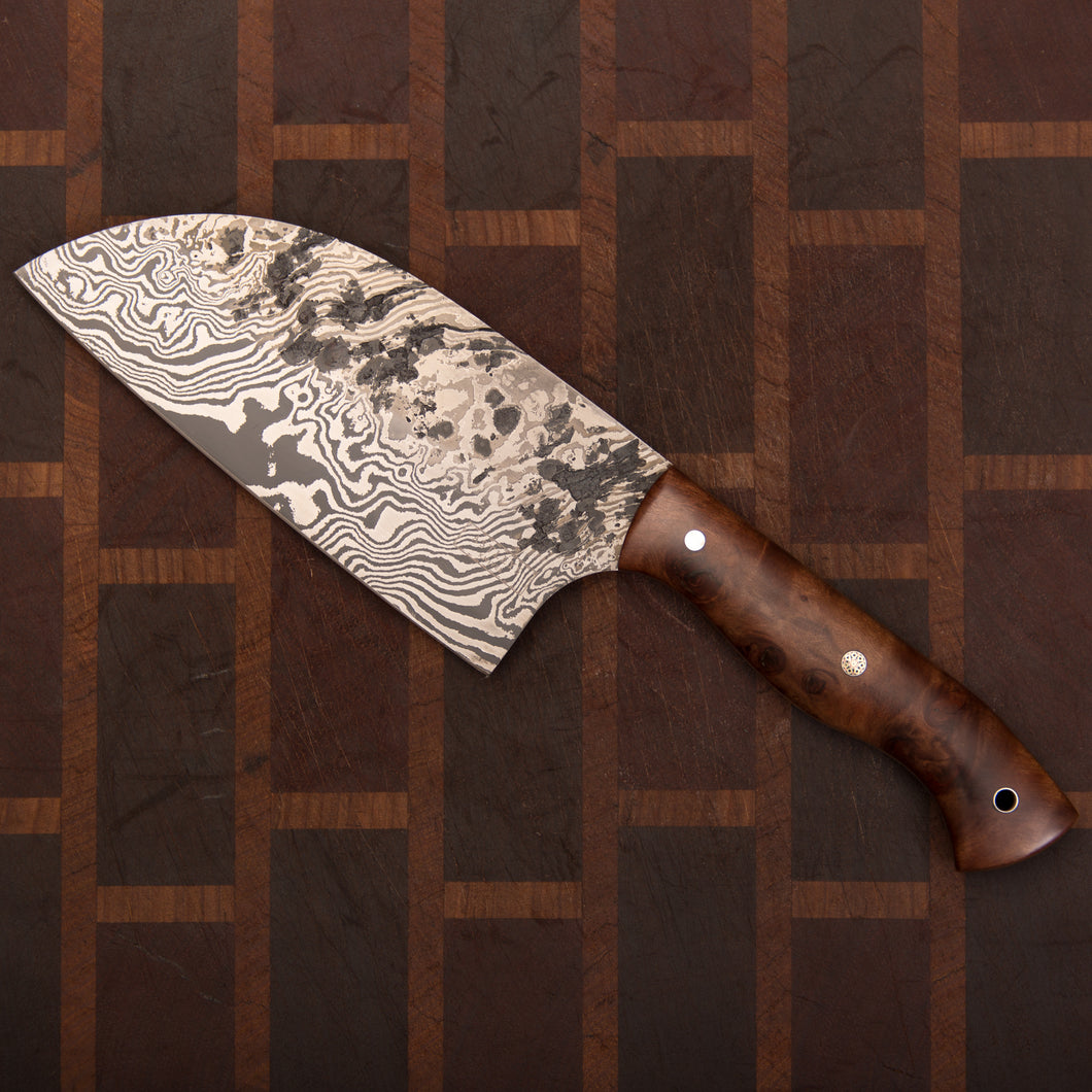 Astleys Knives | Knife | Damascus Steel Serbian Cleaver
