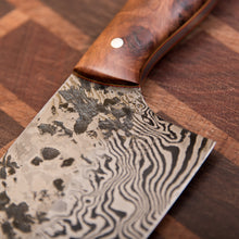 Load image into Gallery viewer, Astleys Knives | Knife | Damascus Steel Serbian Cleaver