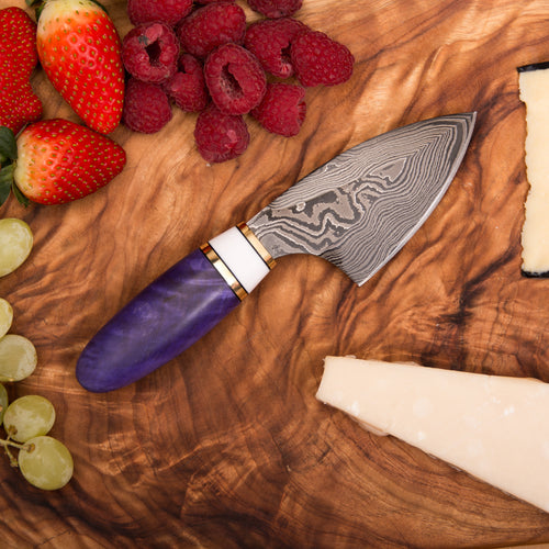 Astleys Knives | Knife | Damascus Steel Cheese Knife