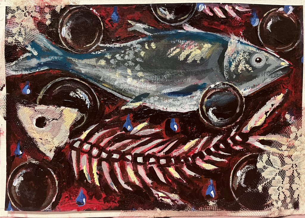 Atputha Rahavan | Mixed Media | Dear Earth, Nothing keeps