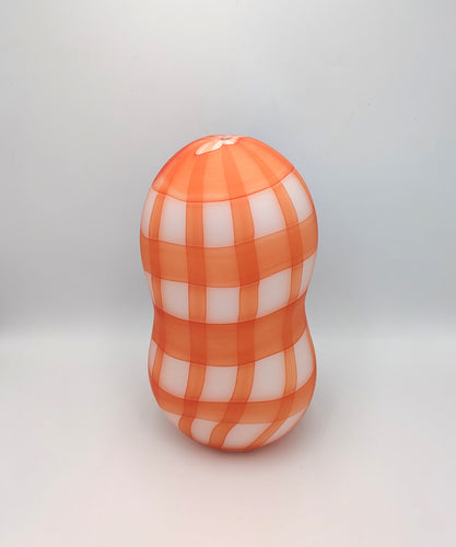 Bailey Donovan | Glass | Blood Orange Gingham
