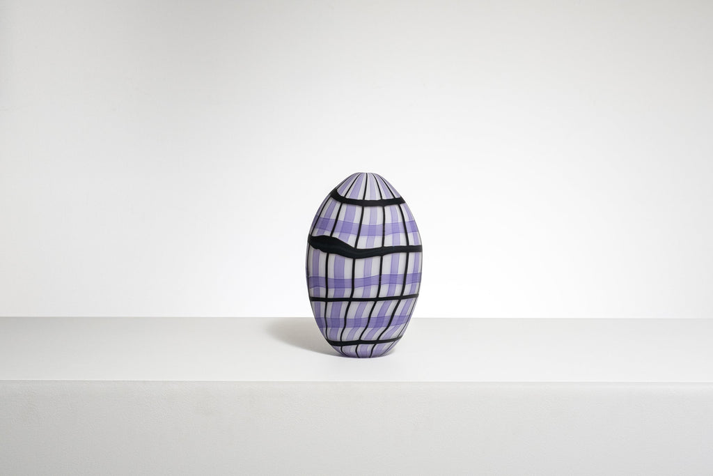 Bailey Donovan | Glass | Purple Plaid