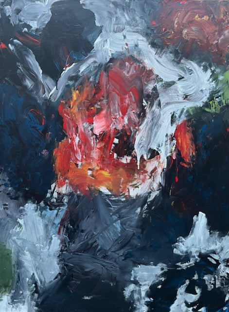 Brian Hincksman | Painting | Fire
