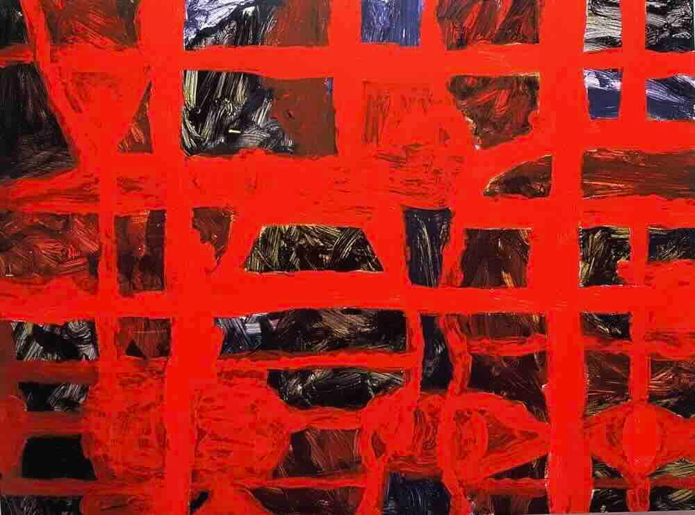 Brian Hincksman | Painting | Untitled - ( All Connected )