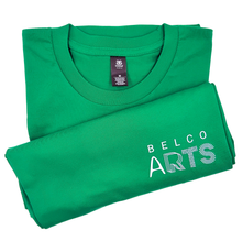 Load image into Gallery viewer, Belconnen Arts | BelcoArts Logo T-Shirt Green |