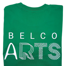 Load image into Gallery viewer, Belconnen Arts | BelcoArts Logo T-Shirt Green |