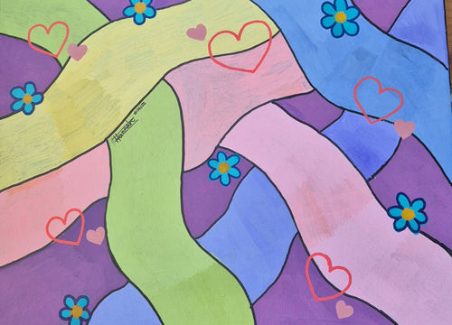 Hannah Langford | Painting | Big Sister's Affection