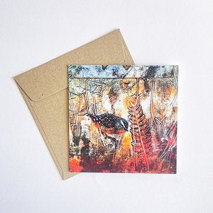 Jo Hollier | art cards | Bird Life 4, no.2