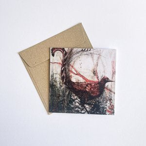 Jo Hollier | art cards | Bird Life 4, no.4