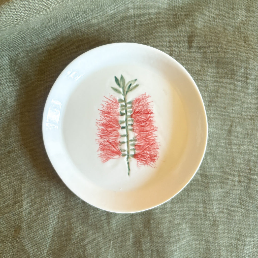 Romanda Ceramics | Plate | Callistemon
