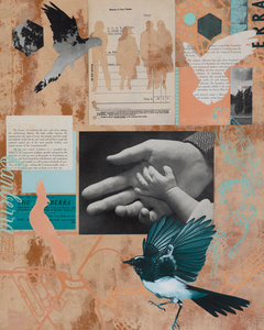 Liz Faul | Neither Here Nor There | Mixed Media | Brown Street