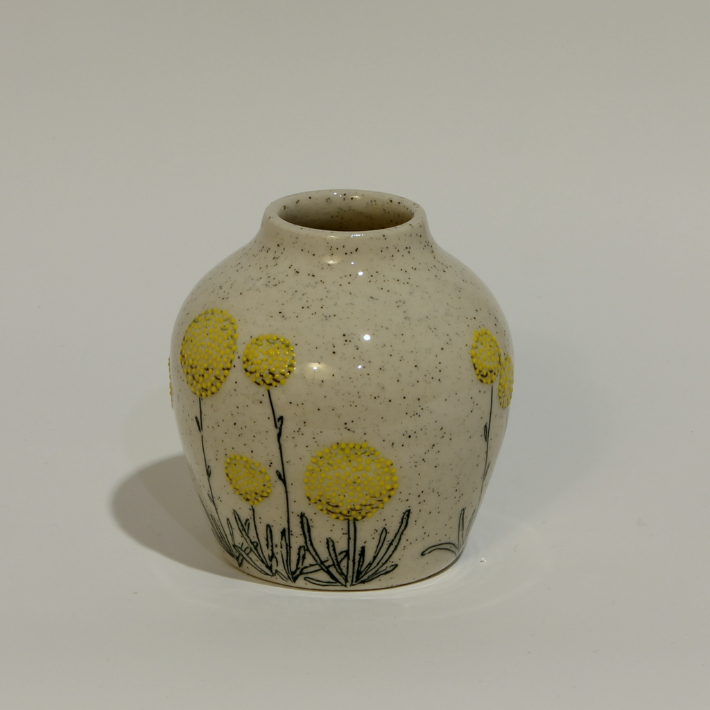 Celia Cramer | Billy buttons tsubo vase