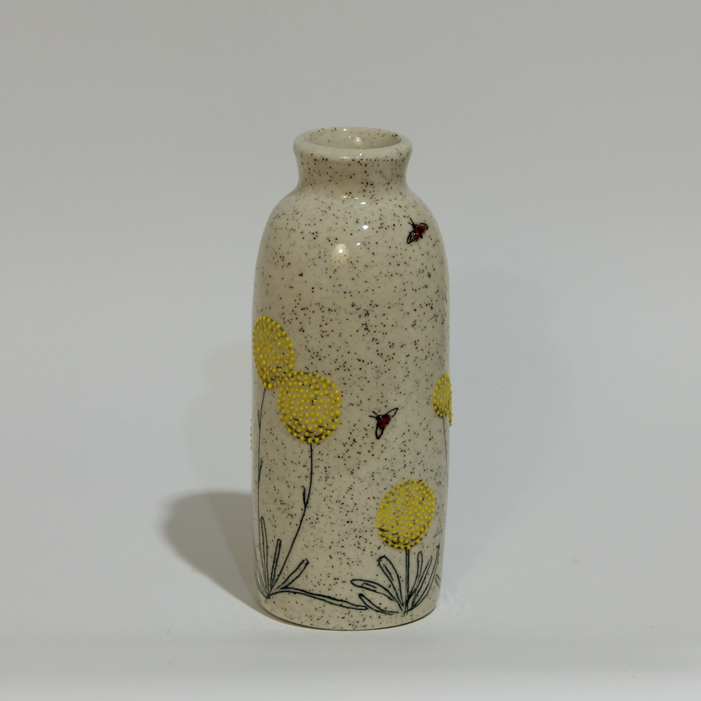 Celia Cramer | Billy buttons bottle vase