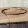 Clewdoodle | Cuff/Bracelet | Hammered Copper Cuff