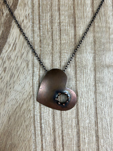 Clewdoodle | Necklace | Hole in my Heart Necklace