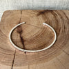 Clewdoodle | Cuff/Bracelet | Hammered Silver Cuff
