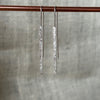 Clewdoodle | Earrings | Silver Lines Hook Earrings