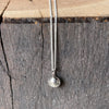 Clewdoodle | Necklace | Recycled Silver Blob Necklace - small