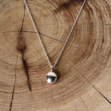 Load image into Gallery viewer, Clewdoodle | Necklace | Recycled Silver Blob Necklace - large